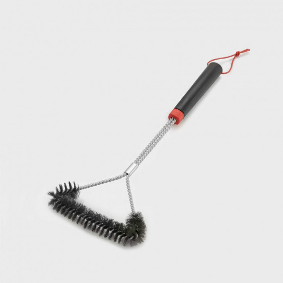 Cepillo para parrillas triangular 45 cm con cerdas resistentes y mango ergonómico Weber®