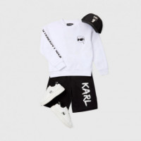 Pantalones Cortos Graffiti Kids  KARL LAGERFELD