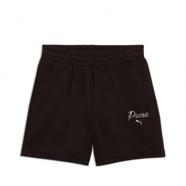 Shorts de Talle Alto Essentials Script 5"  PUMA
