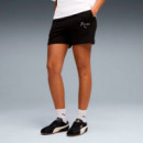 Shorts de Talle Alto Essentials Script 5"  PUMA