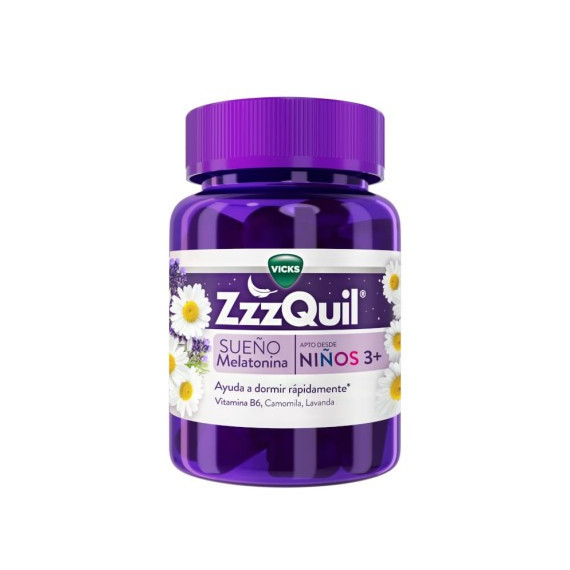 Zzzquil Natura Kids 30 Gummies Sabor Frutos del Bosque  PROCTER & GAMBLE