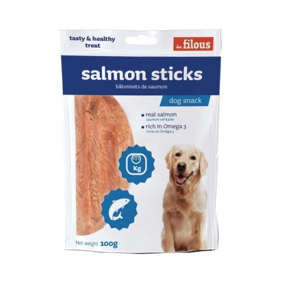 FILOUS Perro Snack Salmon Stick 100 Gr