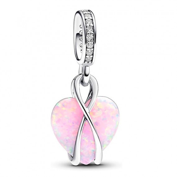 Charm Colgante Corazón Opalescente Mamá 793202C01  PANDORA