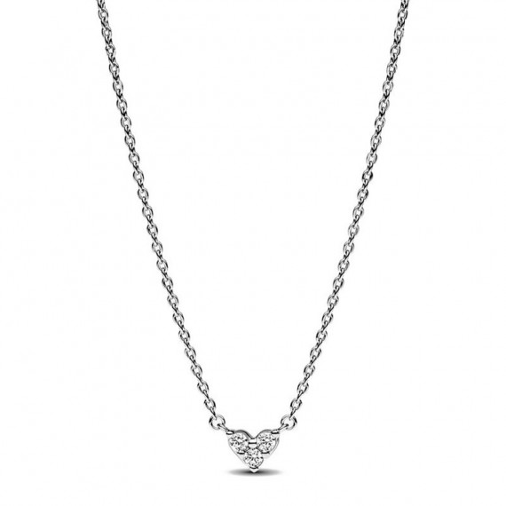 Collar Corazón Triple Gema 393014C01  PANDORA