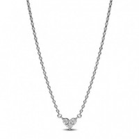 Collar Corazón Triple Gema 393014C01  PANDORA