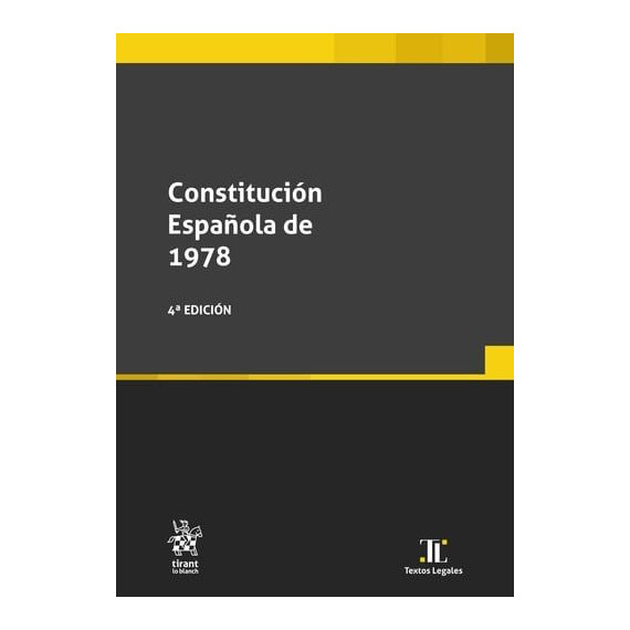 CONSTITUCION ESPA�OLA DE 1978 4� EDICION