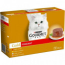 GOURMET Gato Gold Fondant Surtido 12X85 Gr