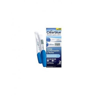 Test de Embarazo Ultratemprana + Test de Embarazo con Indicador de Semanas Clearblue 2 Unidades Pack  PROCTER & GAMBLE