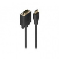 Conversor AISENS Vga/m a HDMI A/m 2M Negro (A122-1012)