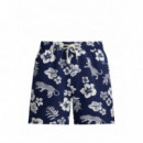 Polo RALPH LAUREN - Woven-trunk-swim Bottom - Jaguar Tropical - 710B13662001/JAGUAR Tropical