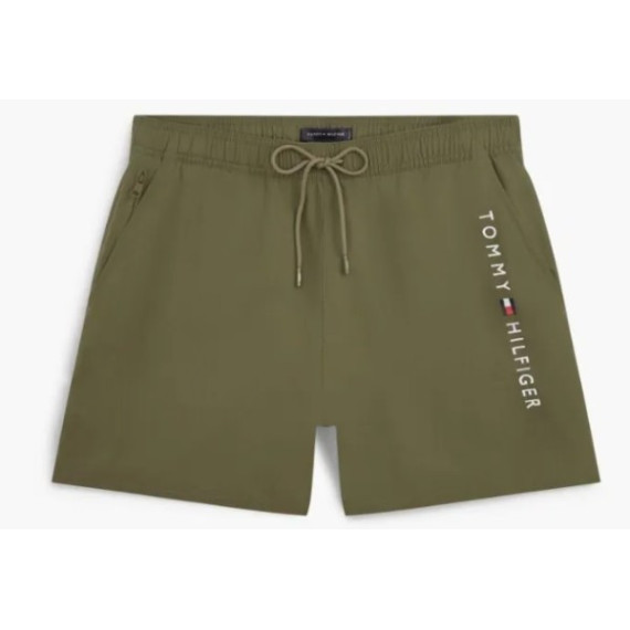 TOMMY HILFIGER - Medium Drawstring Zip Pocket - Rbn - F|UM0UM03748/RBN