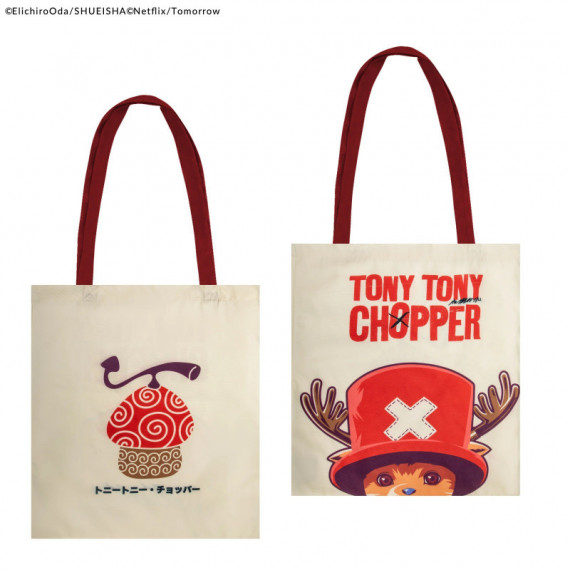 Bolsa Tote de Fruta Mágica de Tony Tony Chopper One Piece Netflix  CINEREPLICAS
