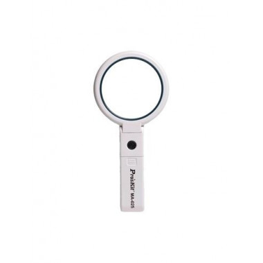 PROSKIT Lupa Mano Luz Led con Soporte MA-025 HRV8960