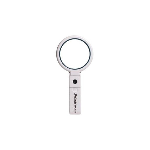 PROSKIT Lupa Mano Luz Led con Soporte MA-025 HRV8960