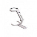 PROSKIT Lupa Mano Luz Led con Soporte MA-025 HRV8960
