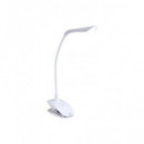FYSIC Lampara Led De Mesa Flexible Recargable Con Pinza FL-11