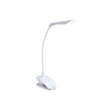 FYSIC Lampara Led De Mesa Flexible Recargable Con Pinza FL-11