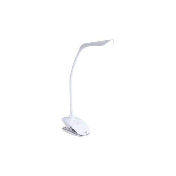 FYSIC Lampara Led De Mesa Flexible Recargable Con Pinza FL-11