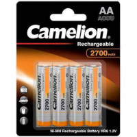 CAMELION Pack 4 Pilas Aa Recargable 2700MAH 1.2V BAT375