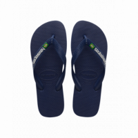 Calzado Sandalias HAVAIANAS Brasil Logo Azul Marino