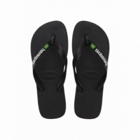 Calzado Sandalias HAVAIANAS Brasil Logo Negro