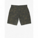 Bermudas Shorts LIBERTINE LIBERTINE Aware 3627 Olive Camo