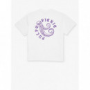 Camisetas Hombre Camiseta LIBERTINE LIBERTINE Broke Pulpo White