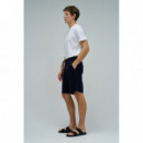 Bermudas SALSA JEANS Lino Dark Blue