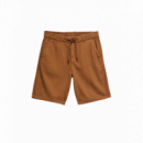 Bermudas SALSA JEANS Denim Ligero Marrón