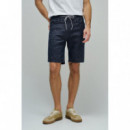 Bermudas SALSA JEANS Lino Dark Blue
