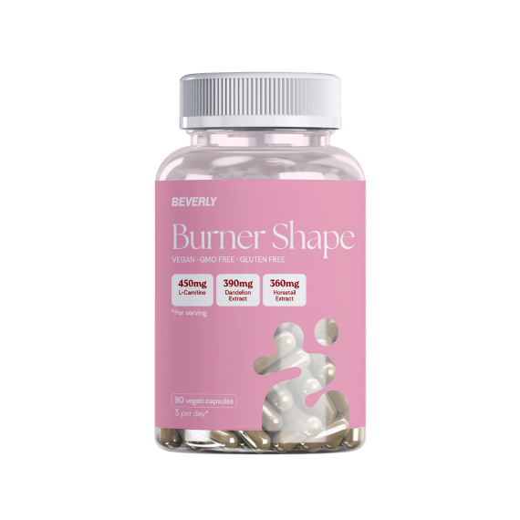 Burner Shape For Her BEVERLY - 90 Vegan Caps