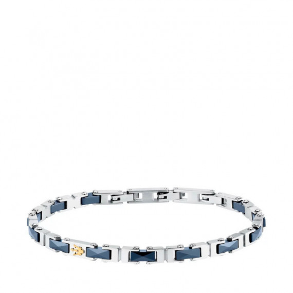 Pulsera de Acero con Diseño de Cerámica  MASERATI