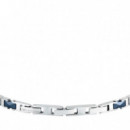 Pulsera de Acero con Diseño de Cerámica  MASERATI