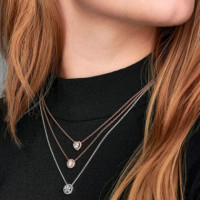 Collar Brillante Corazón 388425C01  PANDORA