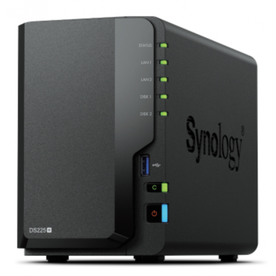 CAJA SYNOLOGY DISK STATION DS225+ NAS