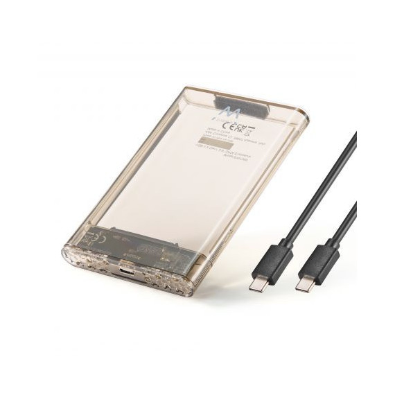 Caja Externa Transparente Disco Duro 2.5" Sata EWENT
