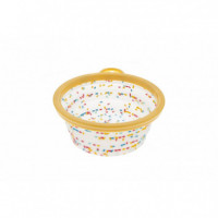 Fb Bebedero Plegable Confetti 16*6.5 Cm  FERRIBIELLA