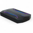 CAJA EXTERNA TOOQ  GAMING 2.5 SSD SATA USB RGB BLA