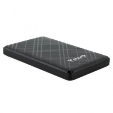 CAJA EXTERNA TOOQ 2.5 SSD SATA USB 3.1 BLACK