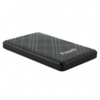CAJA EXTERNA TOOQ 2.5 SSD SATA USB 3.1 BLACK