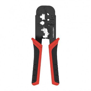CRIMPADORA VENTION METALICA RJ45 RED/BLACK