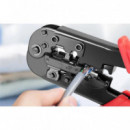 CRIMPADORA VENTION METALICA RJ45 RED/BLACK