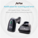 LECTOR AVPOS CODIGOS 1D + 2D +QR BT230 WIRELESS 2.