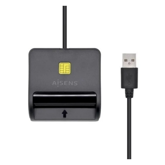 LECTOR DE TARJETAS DNI AISENS DNI + SIM/MICROSD US