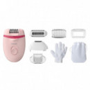 PHILIPS BRE285/00 Satinelle Essential Depiladora con Cable 2 Velocidades