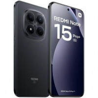 Smartphone XIAOMI Redmi Note 15 Pro Plus 5G 6.83" 8GB/256GB 200MP Negro