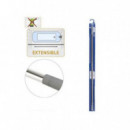 Barra Extensible de Baño HBS de Acero Inoxidable 22mm (110-200 cm)