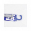 Barra Extensible de Baño HBS de Acero Inoxidable 22mm (110-200 cm)