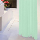 Cortina de Baño HBS 140x180 cm Verde PEVA