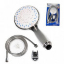 Conjunto de Ducha HBS de 3 Funciones Inoxidable Cromado